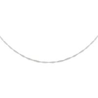 Cadena oro blanco 18 quilates