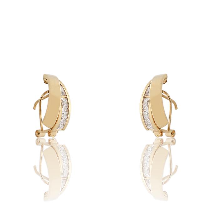 Pendiente oro 18 quilates