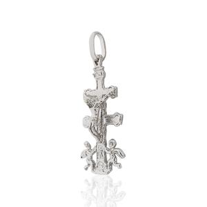 Cruz de Caravaca de Plata Calibre 27 x 13 mm. 4411