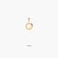 Colgante de oro 18K P TINY LETTER