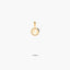 Colgante de oro 18K J TINY LETTER