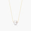 Collar de oro 18K perla 8mm