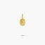 Medalla Virgen de Guadalupe de oro 18K 12 mm