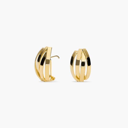 Pendientes de oro 18K 16 mm