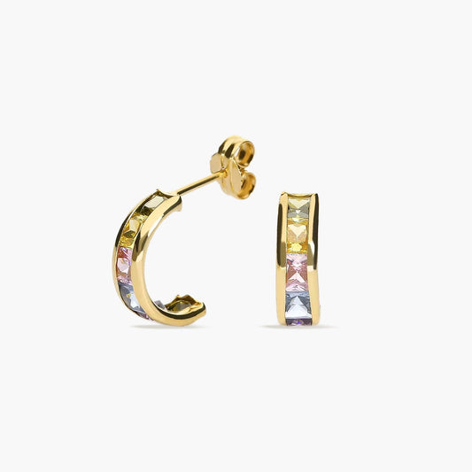 Pendiente oro 18 quilates