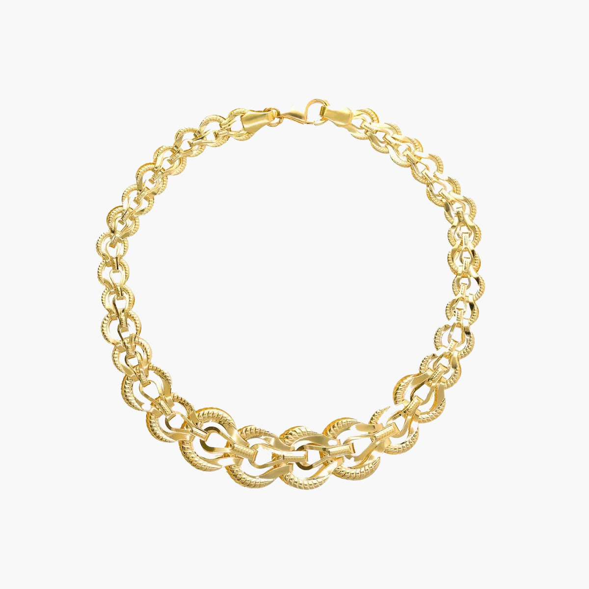 Pulsera de oro 18K 19 cm EQUUS