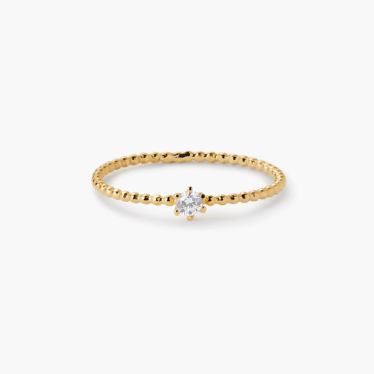 Anillo de oro 18K