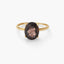 Anillo de oro 18K cuarzo COLORS