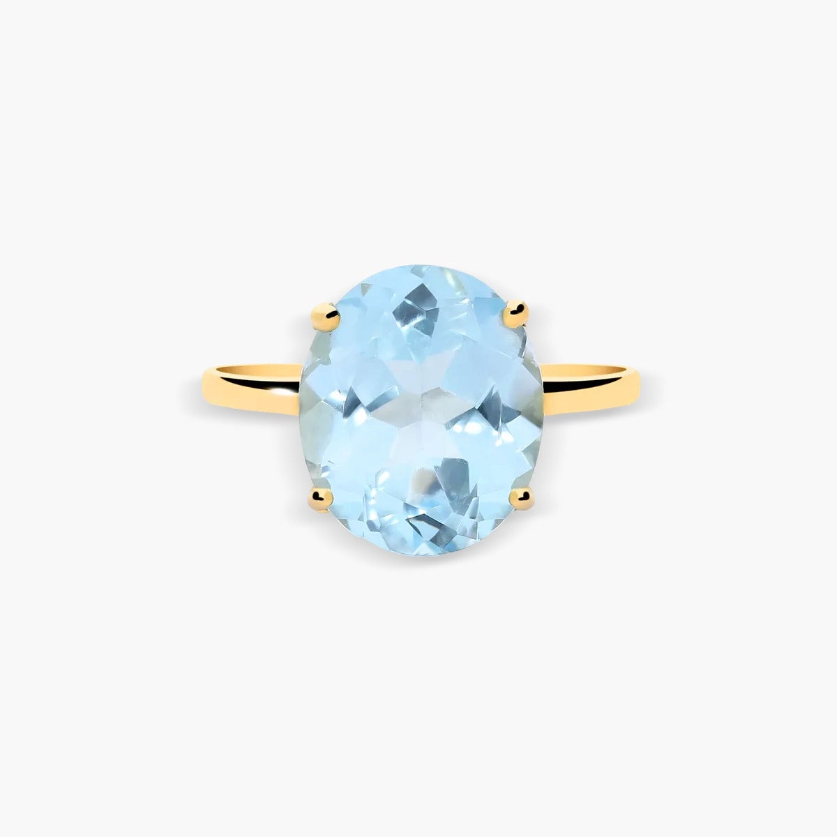 Anillo de oro 18K topacio COLORS