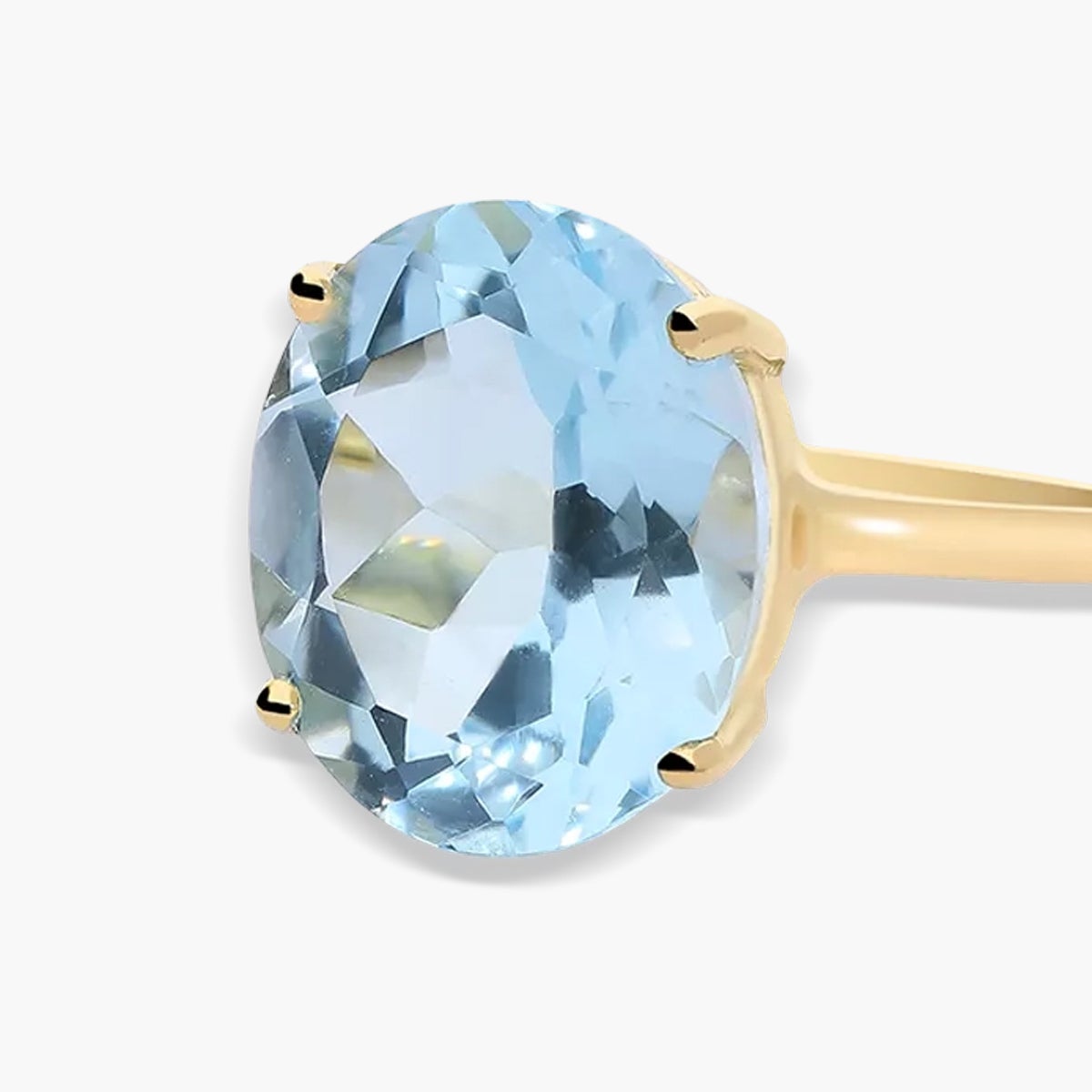 Anillo de oro 18K topacio COLORS