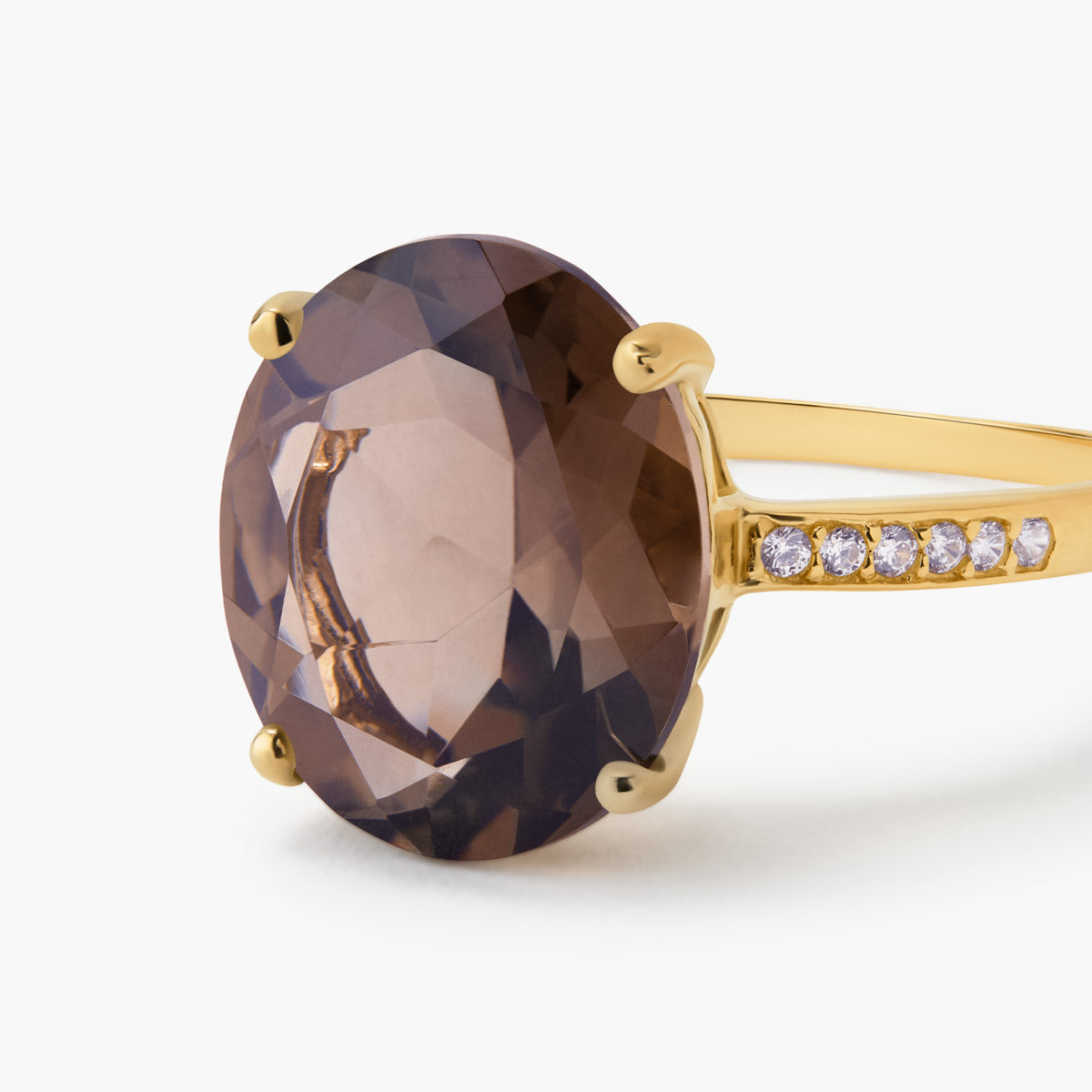 Anillo de oro 18K SPARKLING COLORS