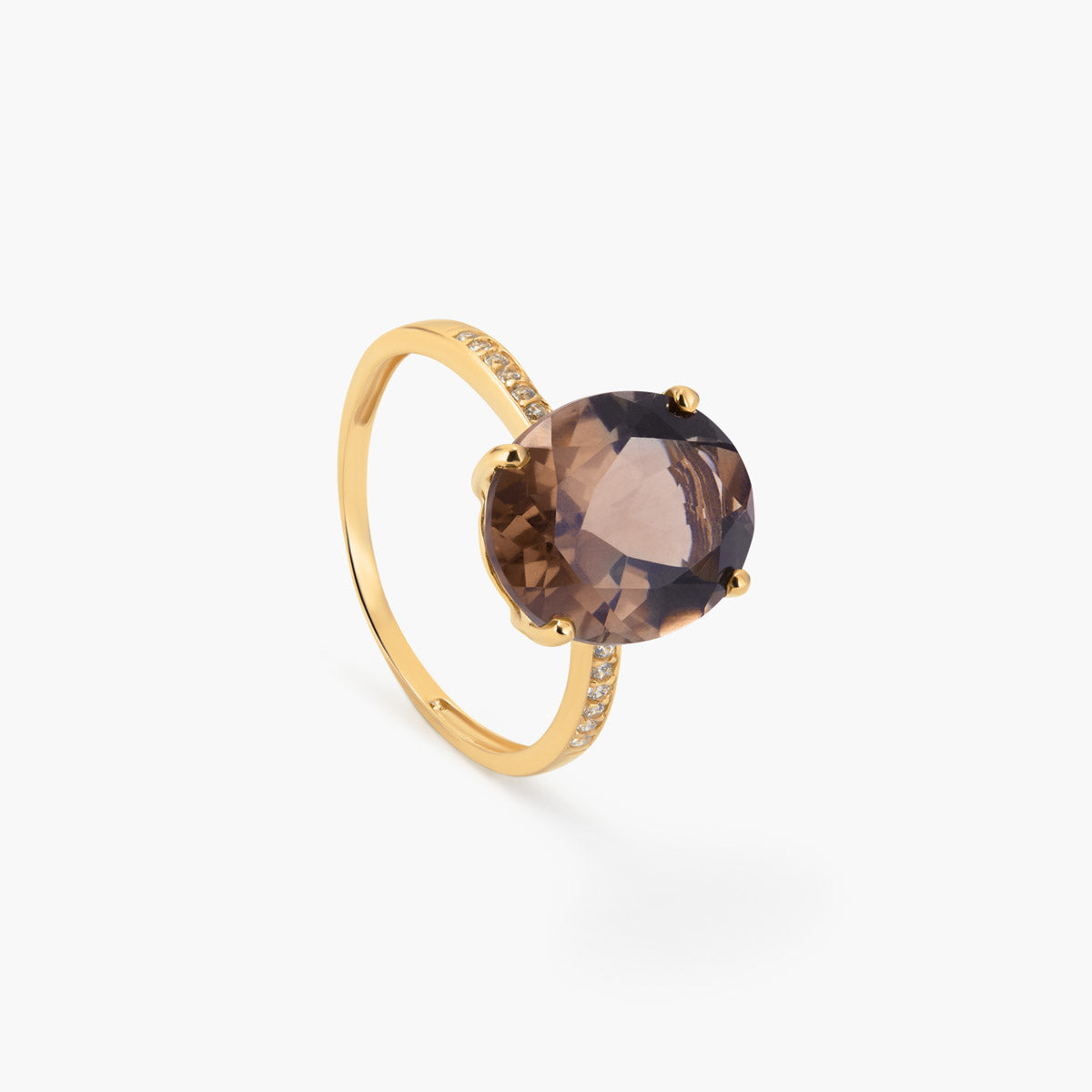 Anillo de oro 18K SPARKLING COLORS