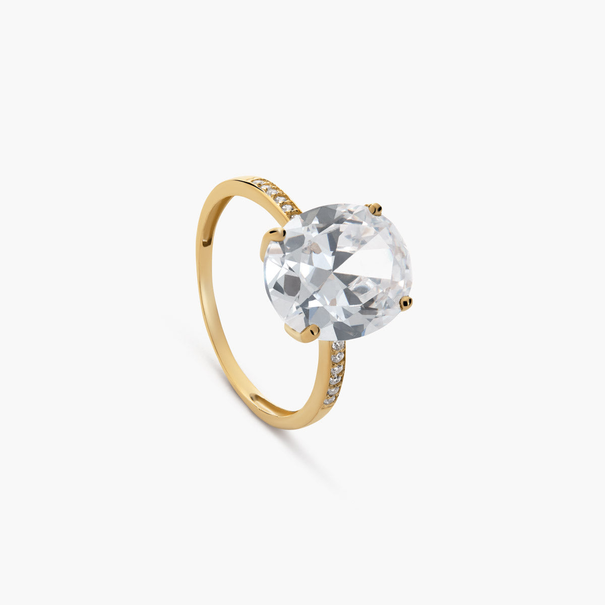 Anillo de oro 18K SPARKLING COLORS