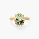 Anillo de oro 18K citrino SPARKLING COLORS