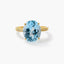 Anillo de oro 18K SPARKLING COLORS