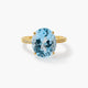 Anillo de oro 18K SPARKLING COLORS