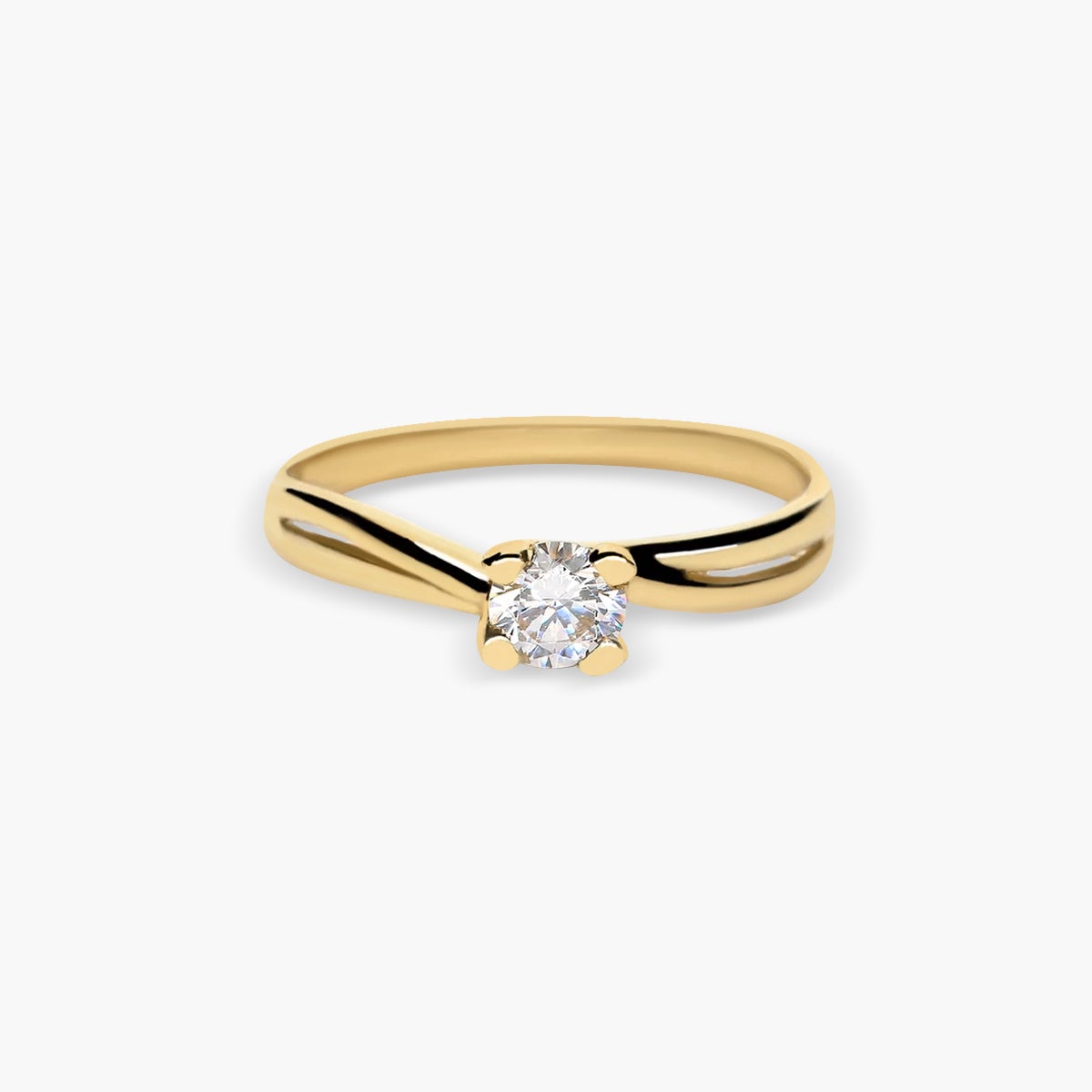 Anillo de oro 18K TWIRL