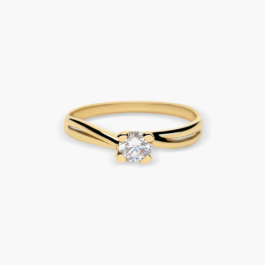 Anillo de oro 18K TWIRL