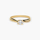 Anillo de oro 18K TWIRL