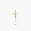 Cruz Cristo de oro 18K 56 mm