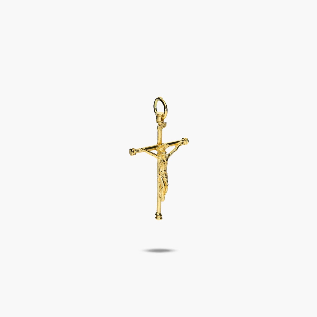 Cruz Cristo de oro 18K 44 mm