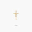 Cruz Cristo de oro 18K 37 mm