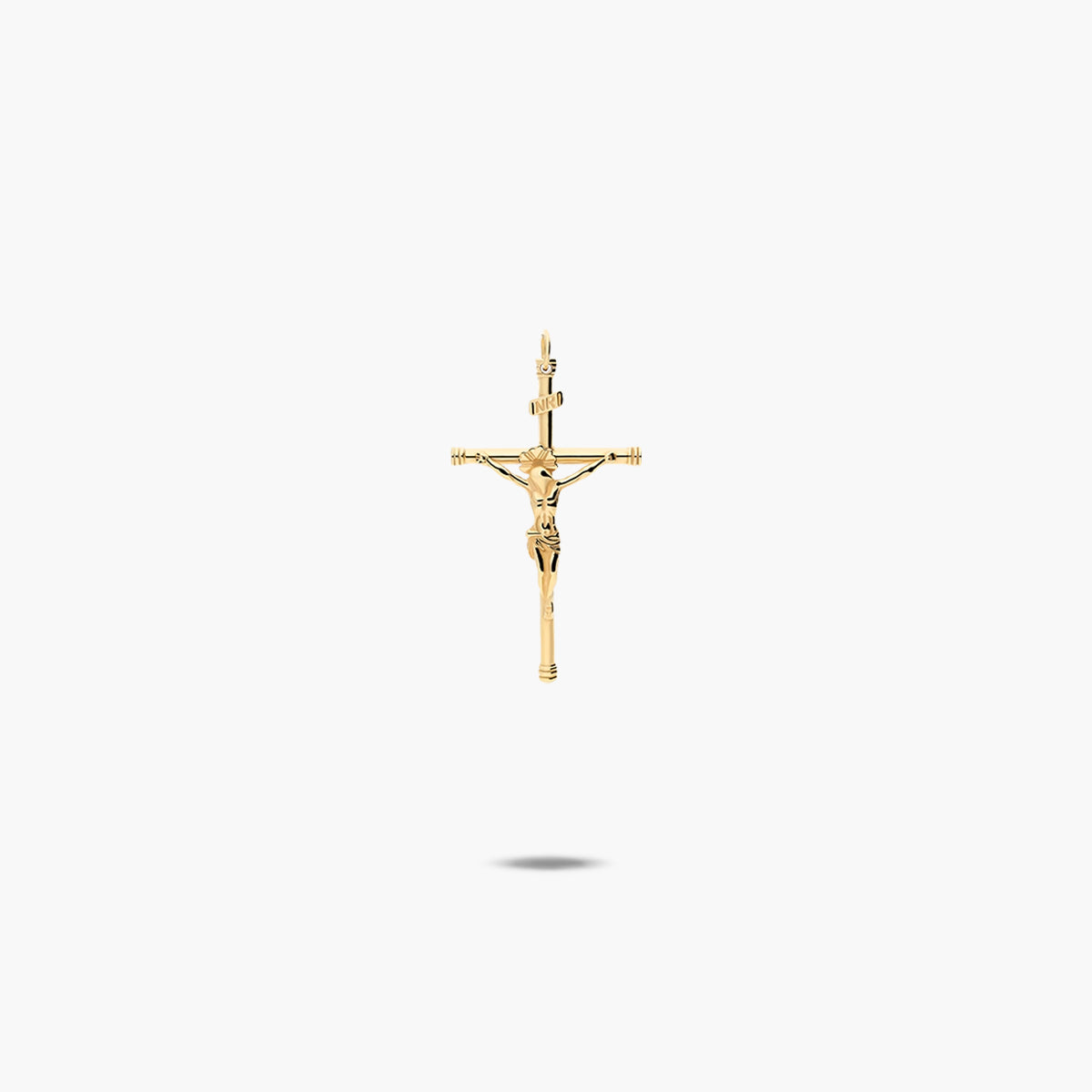 Cruz Cristo de oro 18K 23 mm