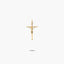 Cruz Cristo de oro 18K 23 mm