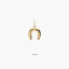 Colgante herradura de oro 18K