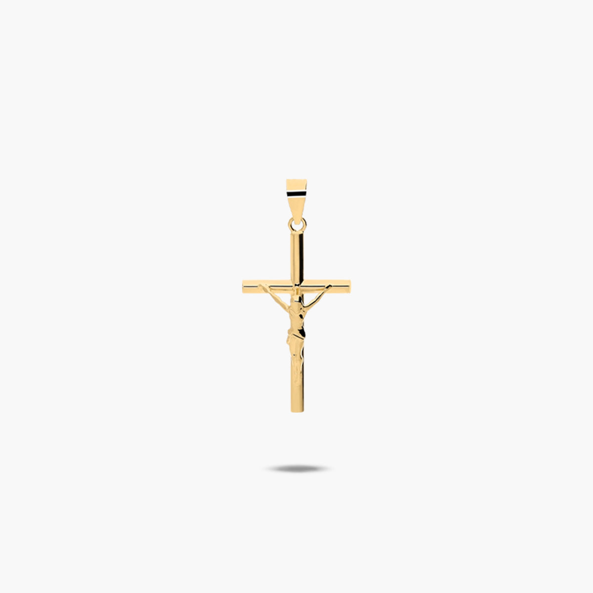 Cruz Cristo de oro 18K 30 mm