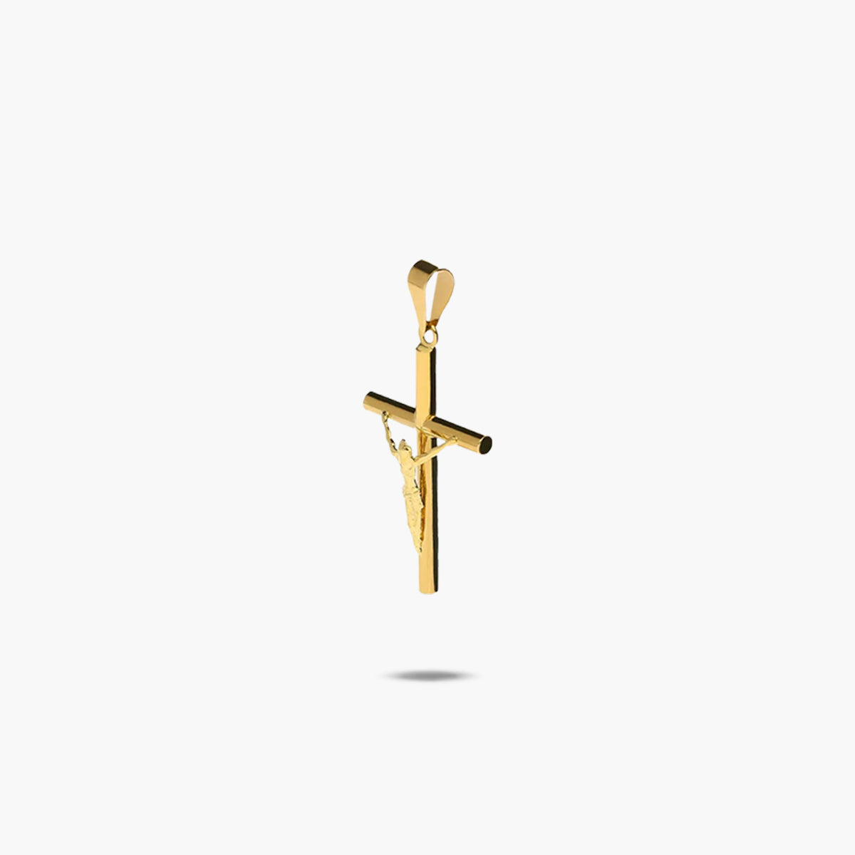 Cruz Cristo de oro 18K 30 mm