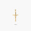 Cruz Cristo relieve de oro 18K 20 mm