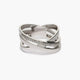 Anillo de oro blanco 18K 