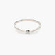 Anillo diamante natural 0.05 ct. oro 18 quilates