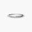 Anillo de oro blanco 18K diamante natural 0.11 ct. METEOROIDS