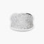 Anillo de oro blanco 18K diamante natural 2.47 ct. LUCKY STREAK