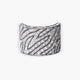 Anillo de oro blanco 18K diamante natural 1.35 ct. ZEBRE