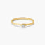 Anillo de oro 18K diamante natural 0.07 ct. SUN