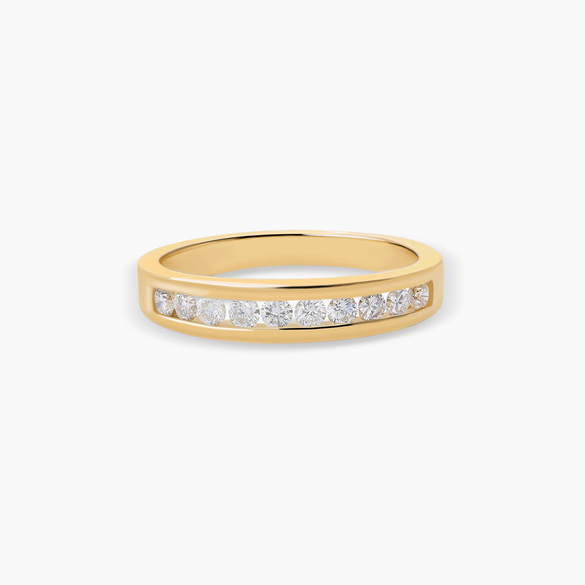 Anillo de oro 18K diamante natural 0.4 ct. METEOROIDS