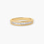 Anillo de oro 18K diamante natural 0.4 ct. METEOROIDS