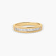 Anillo de oro 18K diamante natural 0.4 ct. METEOROIDS