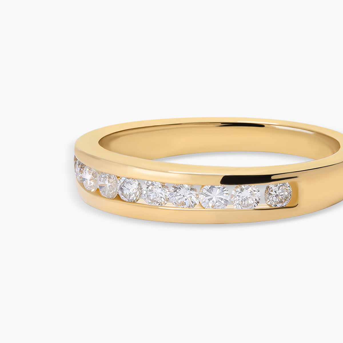 Anillo de oro 18K diamante natural 0.4 ct. METEOROIDS