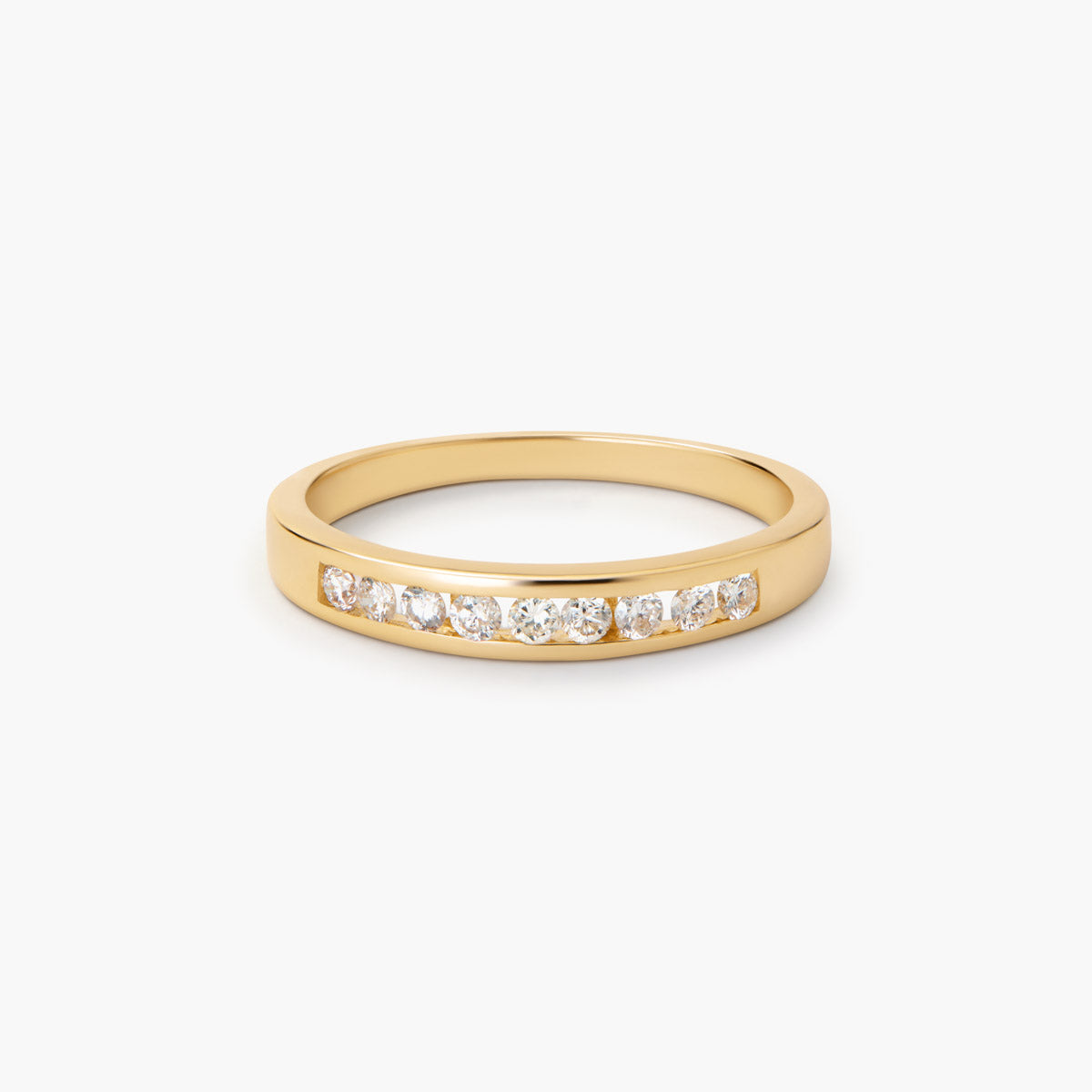 Anillo de oro 18K diamante natural 0.27 ct. METEOROIDS