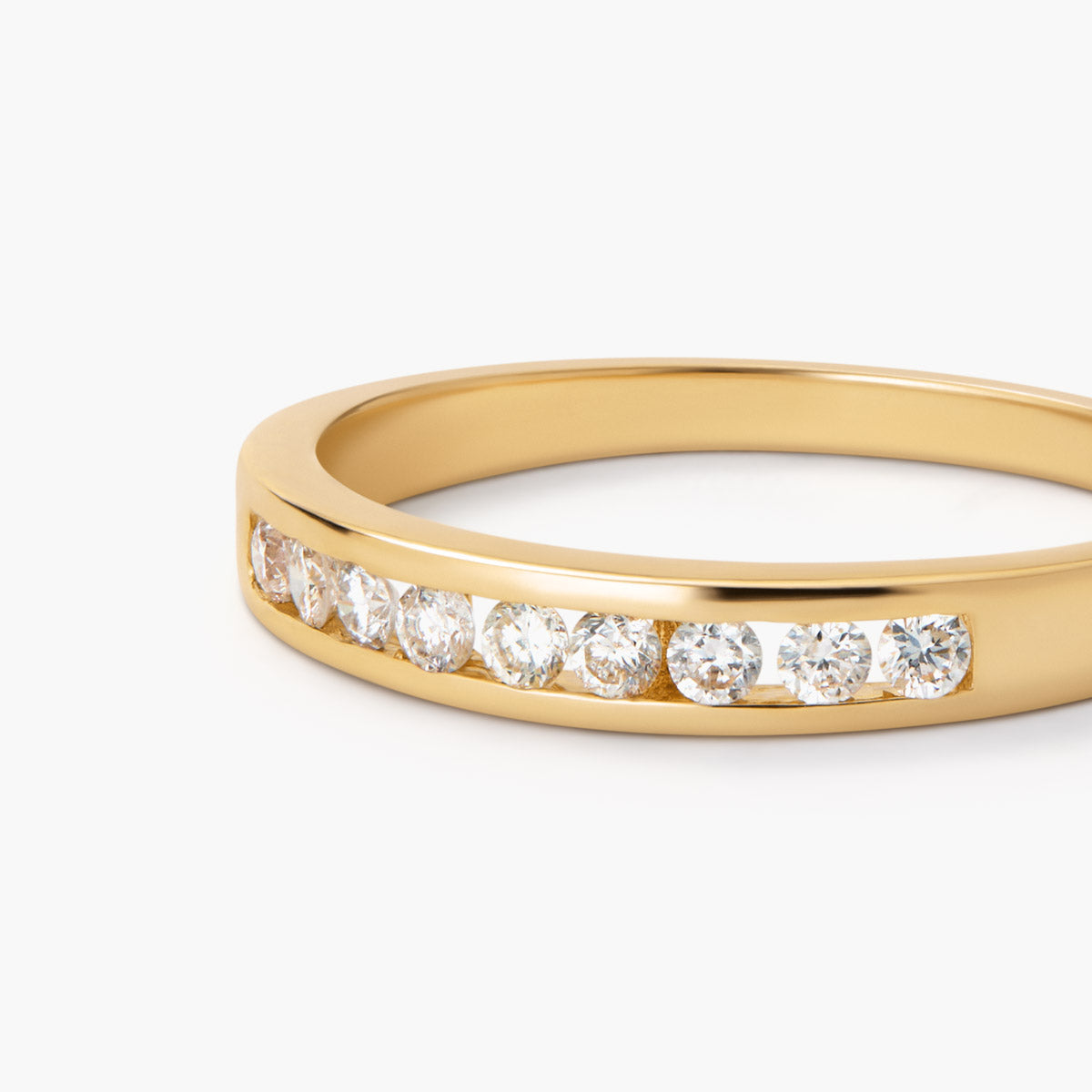 Anillo de oro 18K diamante natural 0.27 ct. METEOROIDS