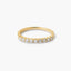 Anillo de oro 18K diamante natural 0.36 ct. STARS