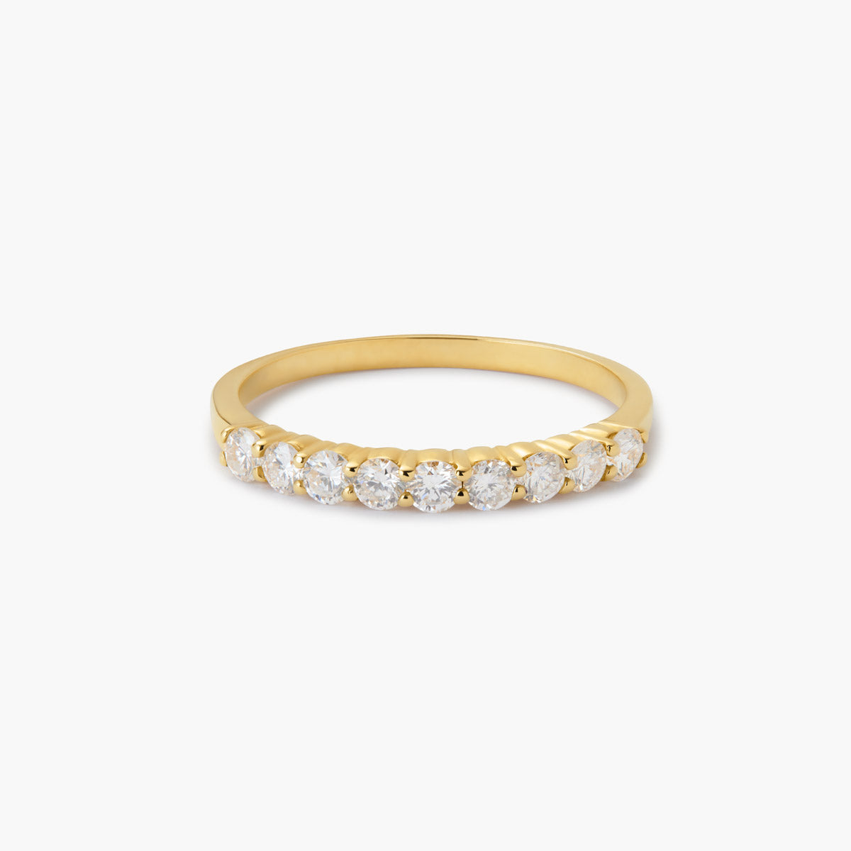 Anillo de oro 18K diamante natural 0.5 ct. STARS