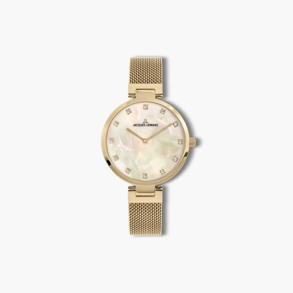 Reloj Jacques Lemans Milano 1-2001D acero dorado esfera nácar