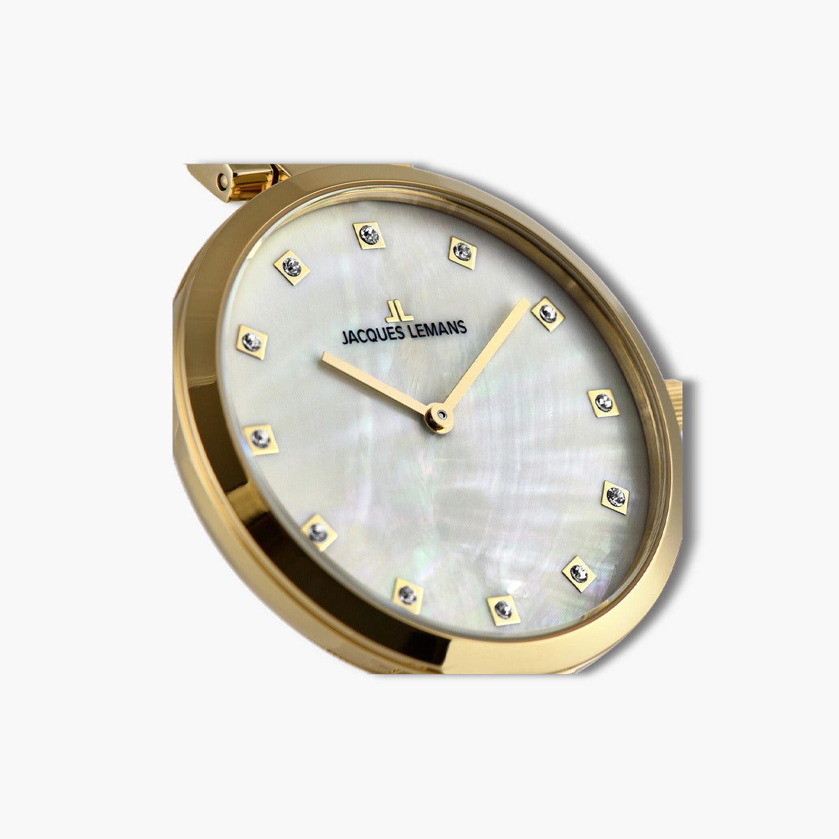 Reloj Jacques Lemans Milano 1-2001D acero dorado esfera nácar