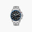 Reloj Jacques Lemans Liverpool 1-2099E acero esfera negra y azul