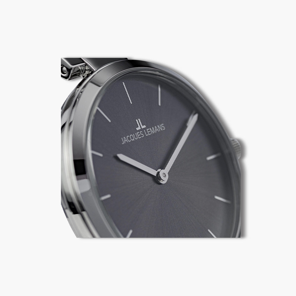 Reloj Jacques Lemans Milano 1-2110A acero esfera negra